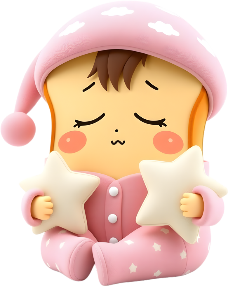 Morning toast cartoon with adorable face and cheerful energy. . png