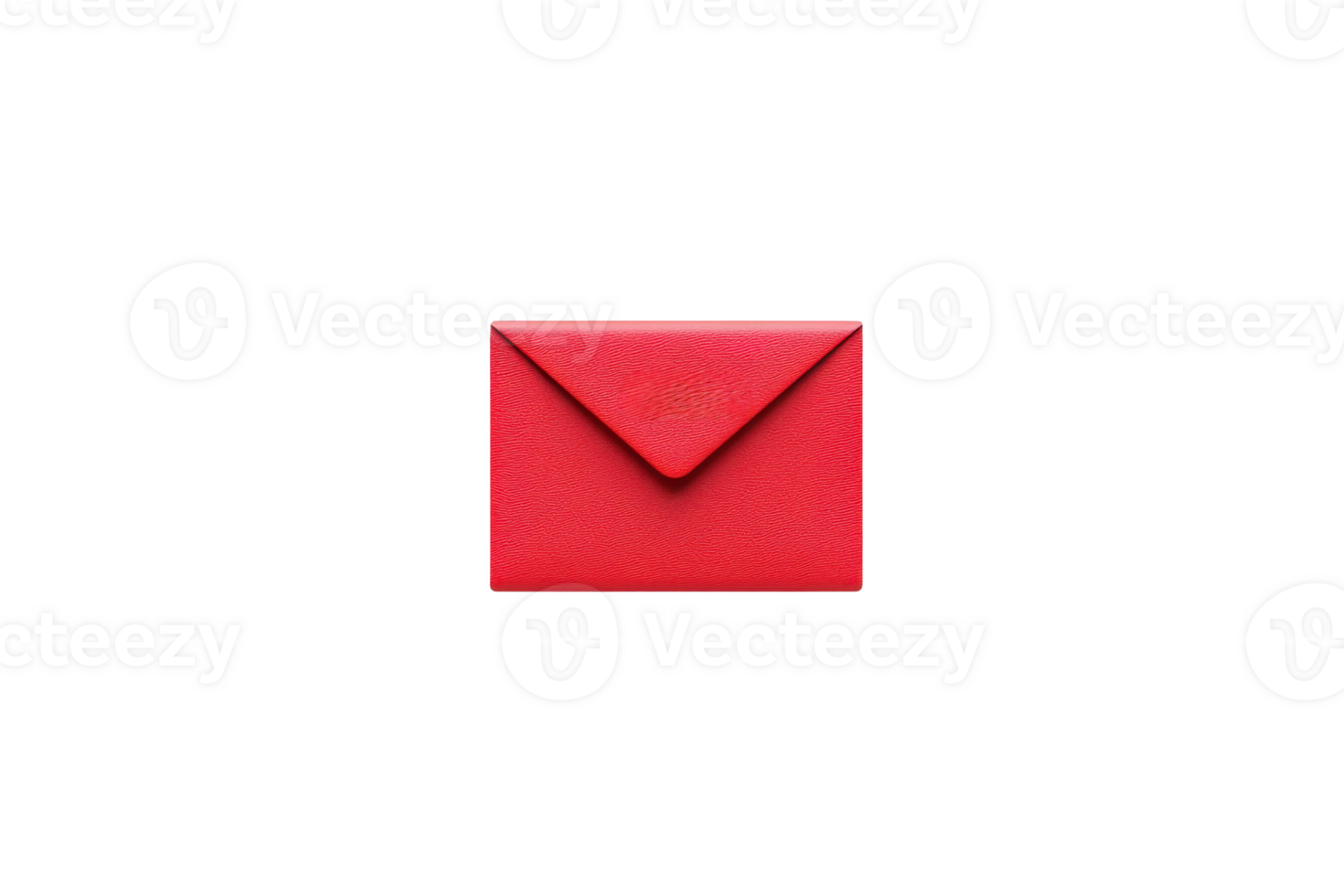 A vibrant red envelope with a pointed flap, symbolizing messages and correspondence. png