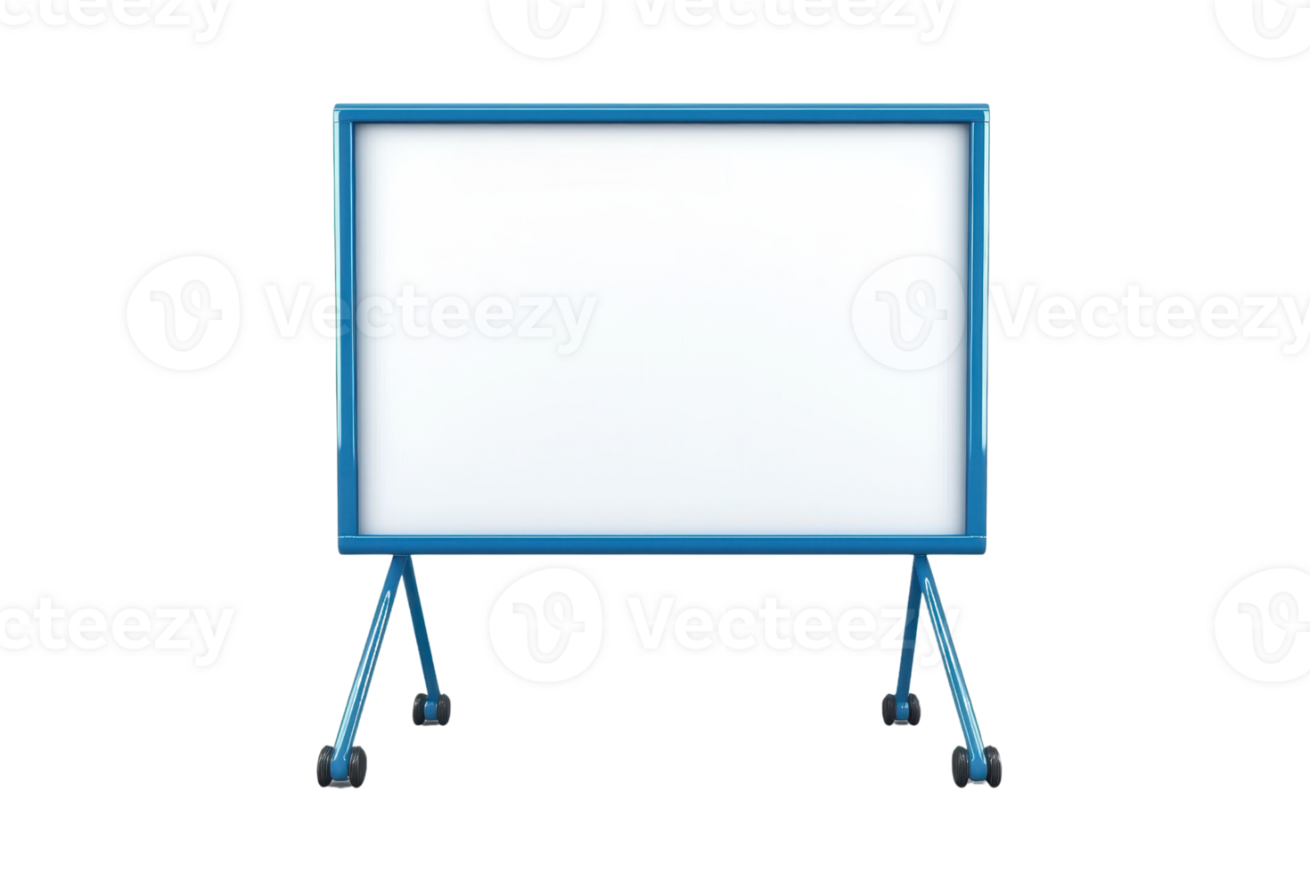 A simple, sturdy frame with a smooth, blank surface, designed for displaying information or visuals. png