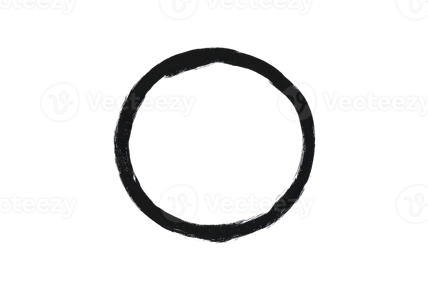 A simple black circular shape, featuring a slightly irregular edge, resembling a ring or loop. png