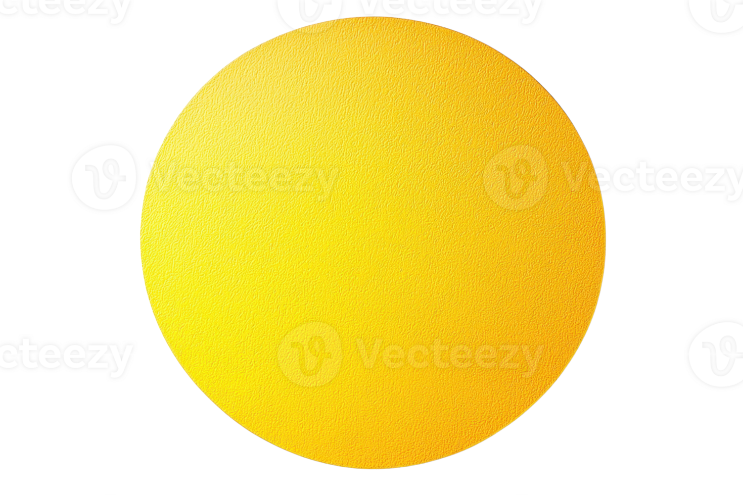 A bright yellow circle representing the sun, radiating warmth and light. png