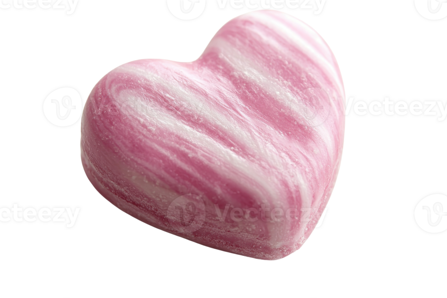 A heart-shaped object featuring a pink and white marbled pattern, conveying a sense of love and warmth. png