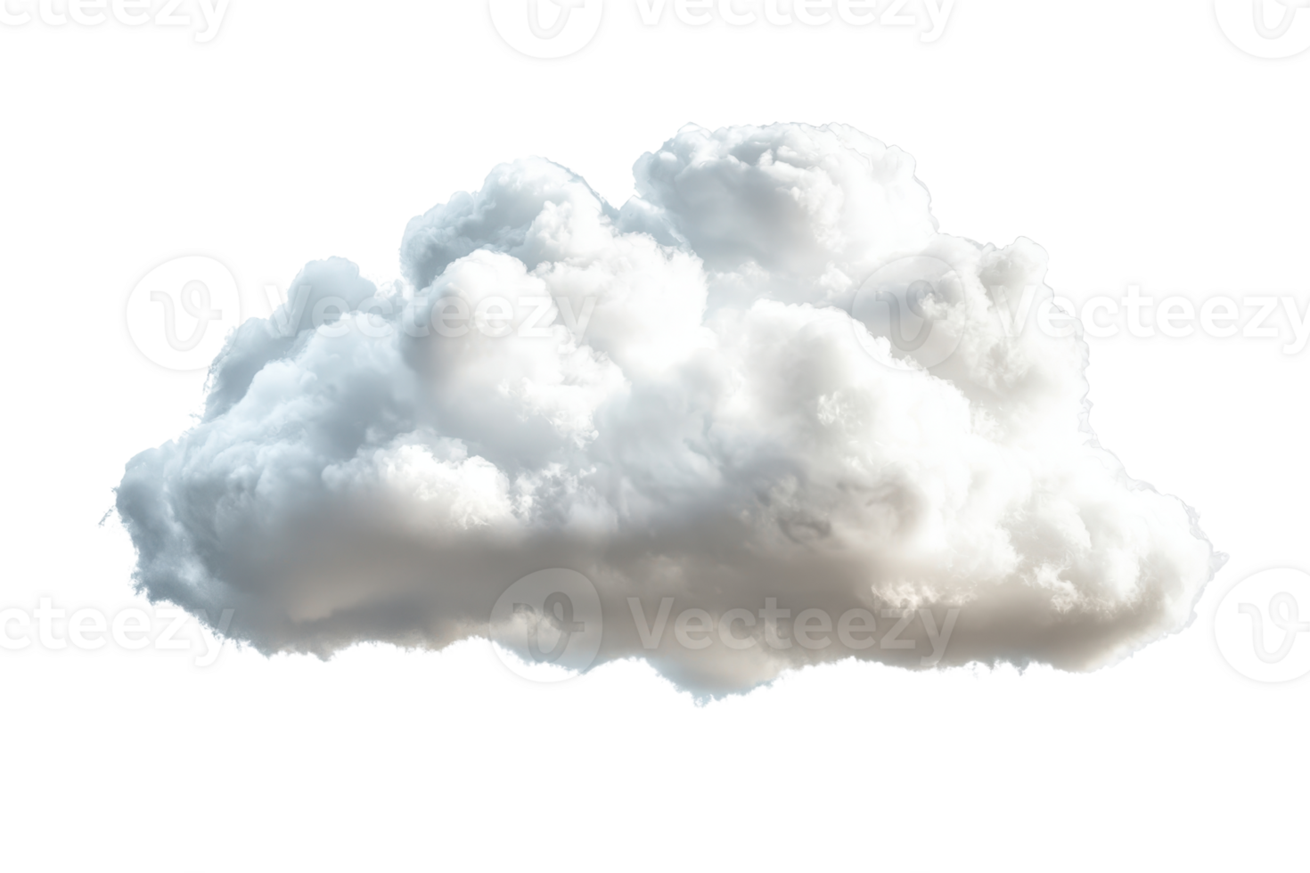 A fluffy, white cloud with a soft, billowy appearance, evoking a sense of lightness and tranquility. png