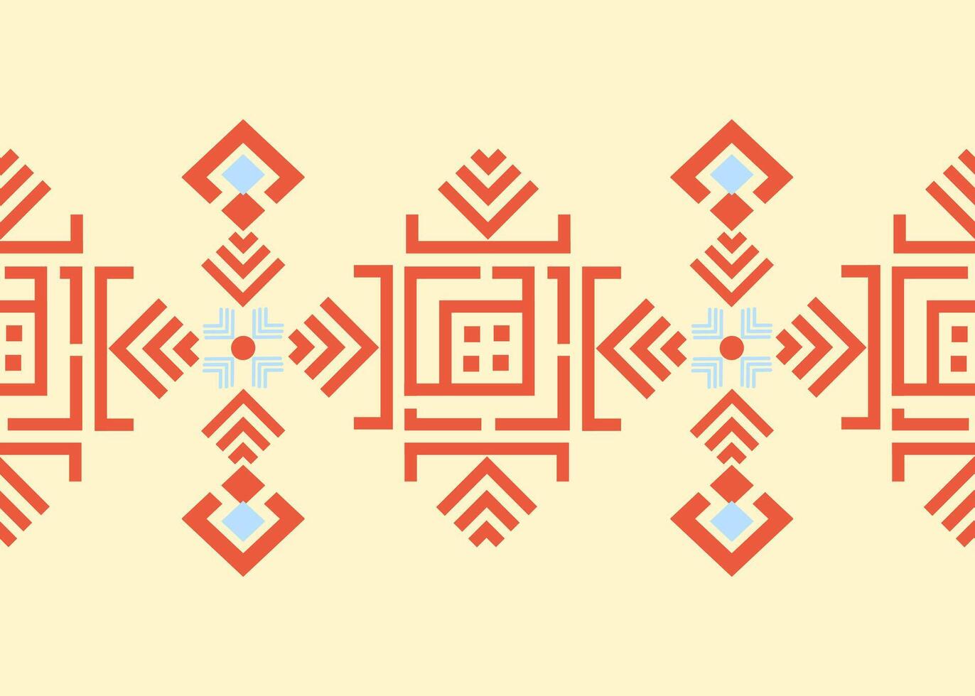 geometric ethnic pattern native american tribal fabric, tile, carpet,illustration design, summer color vector