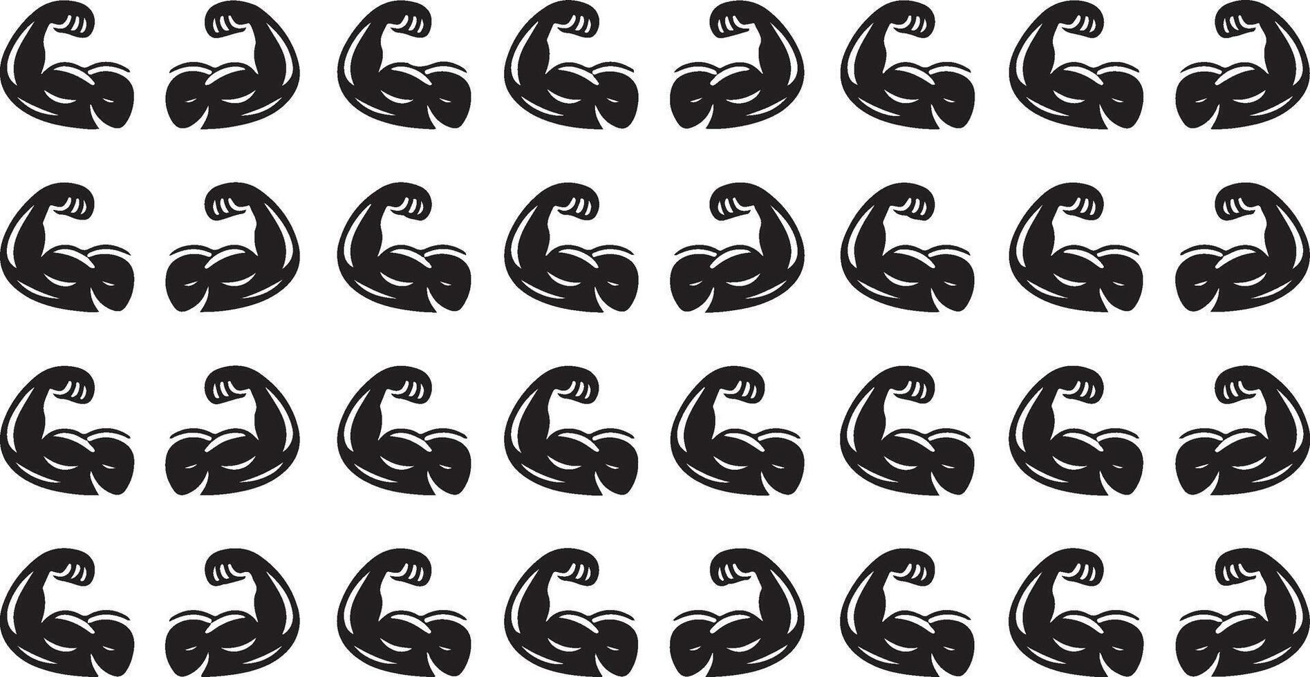 Minimalist biceps muscle icon emphasizing clean lines and simplicity suitable for wellness blogs, personal trainers, and health-focused digital content vector