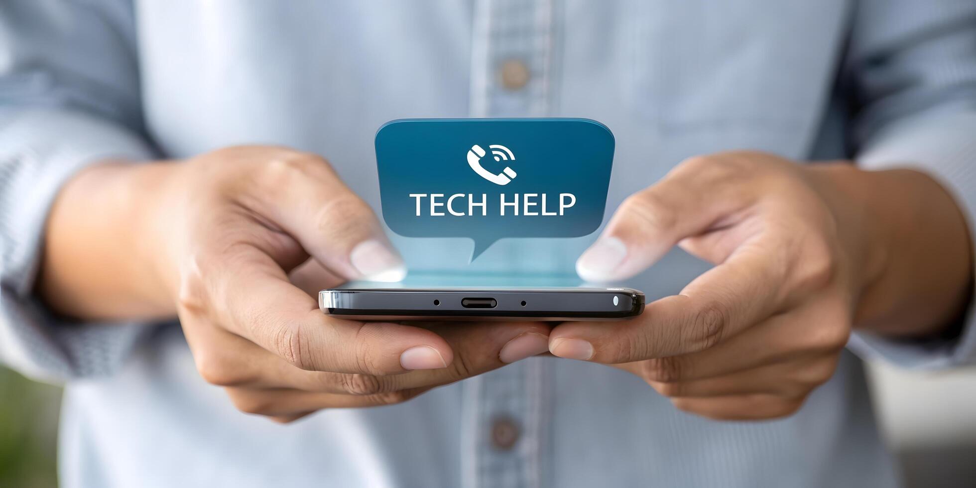 Tech help on mobile phone photo