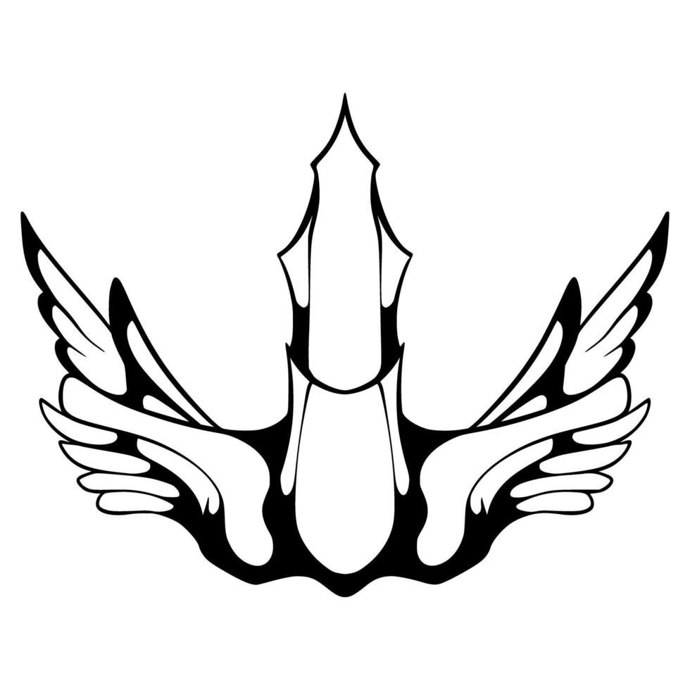 Symbol Crown Art Logo vector