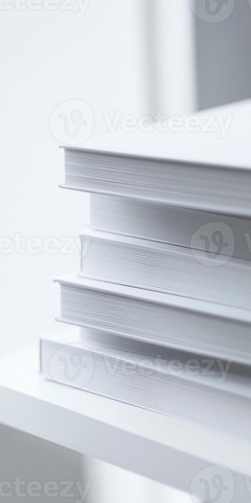 Architectural macro close up of intersecting minimalist design elements photo