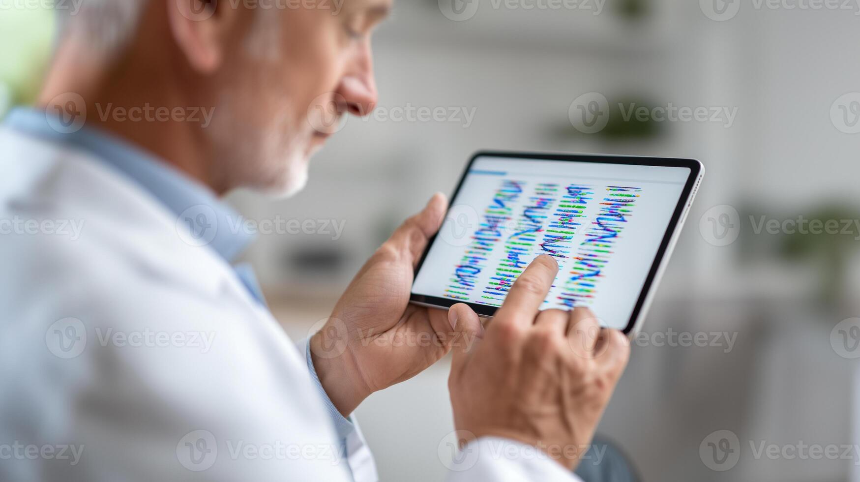 Exploring DNA Sequence with Touch Technology photo