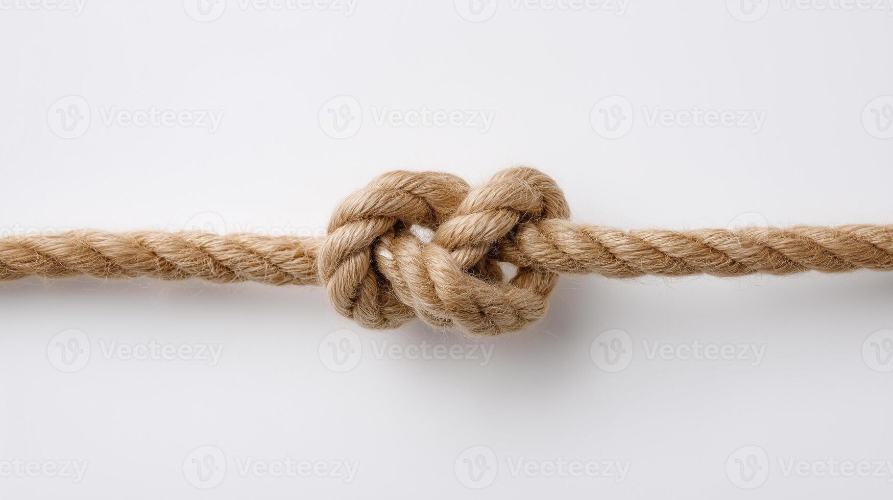 Corporate Unity Concept with Nautical Knot Imagery photo