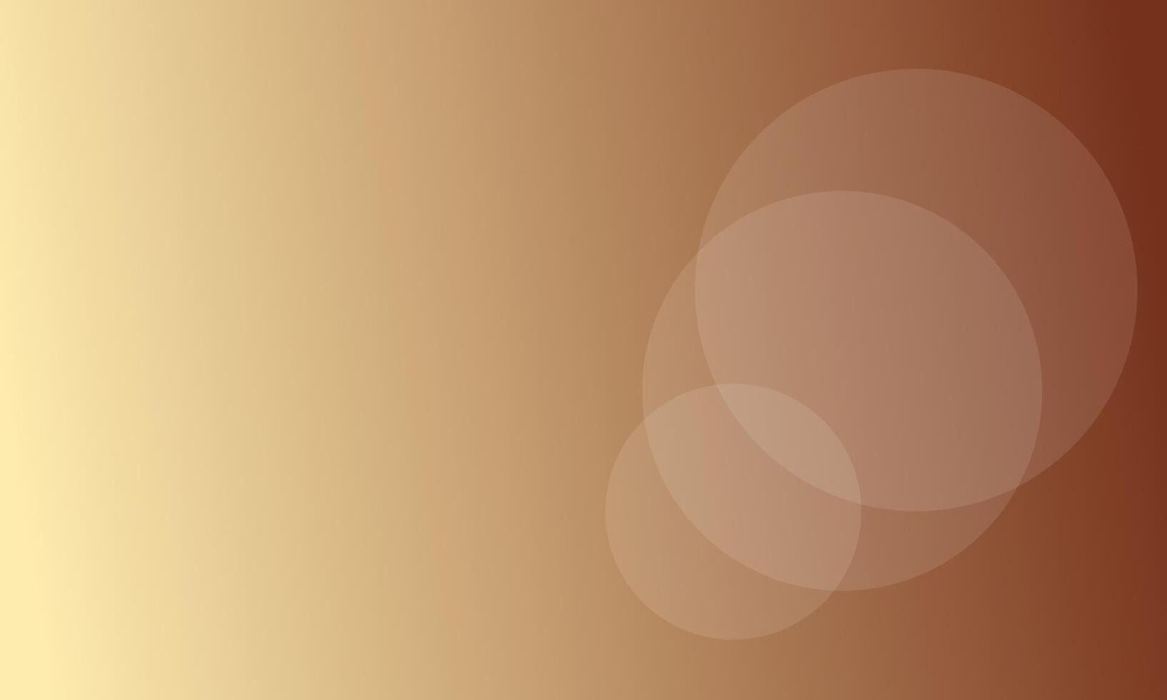 Abstract light brown creative background with circles vector