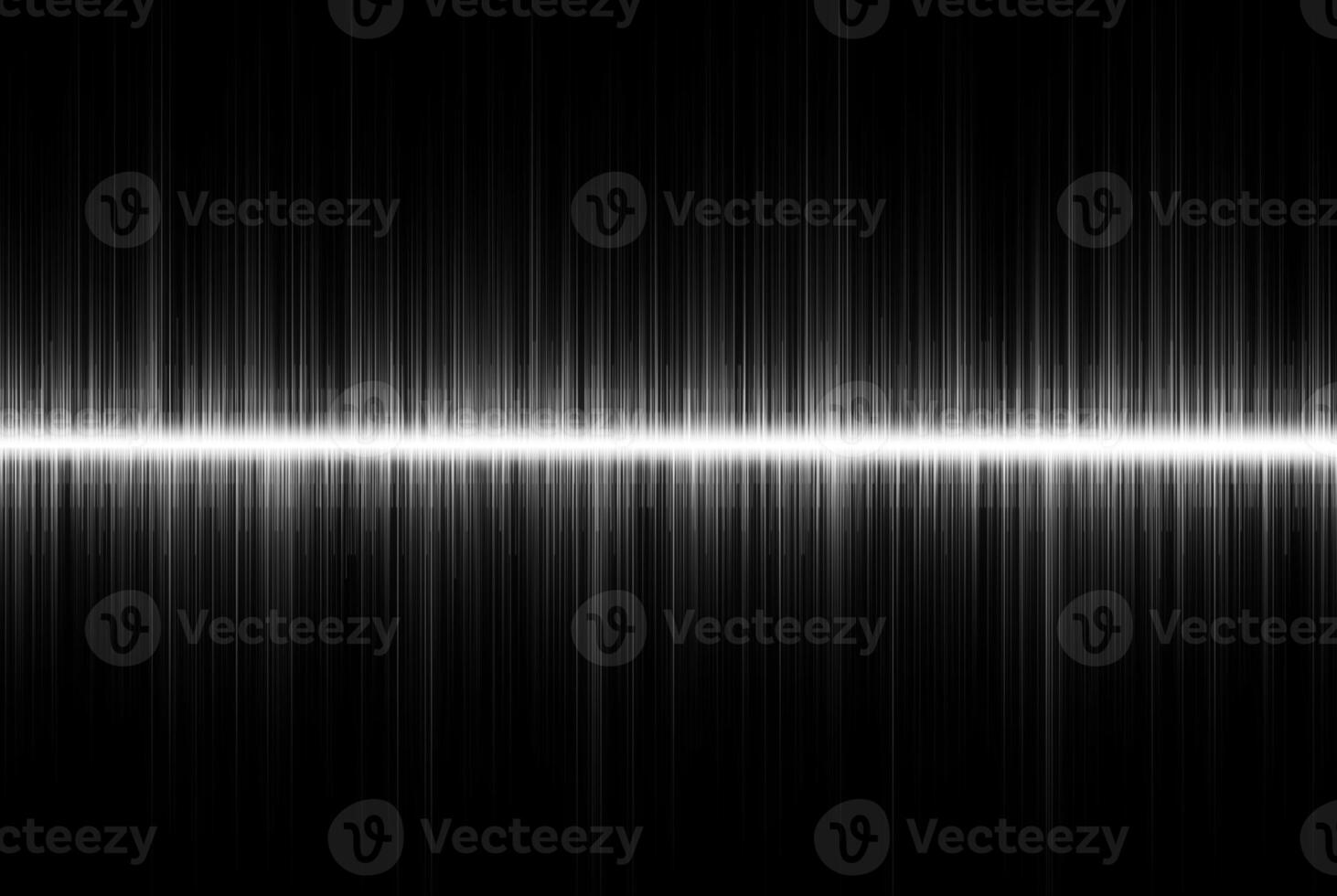 Sound wave and equalizer in dynamic, minimalistic design. Black and white concept visualizing audio photo