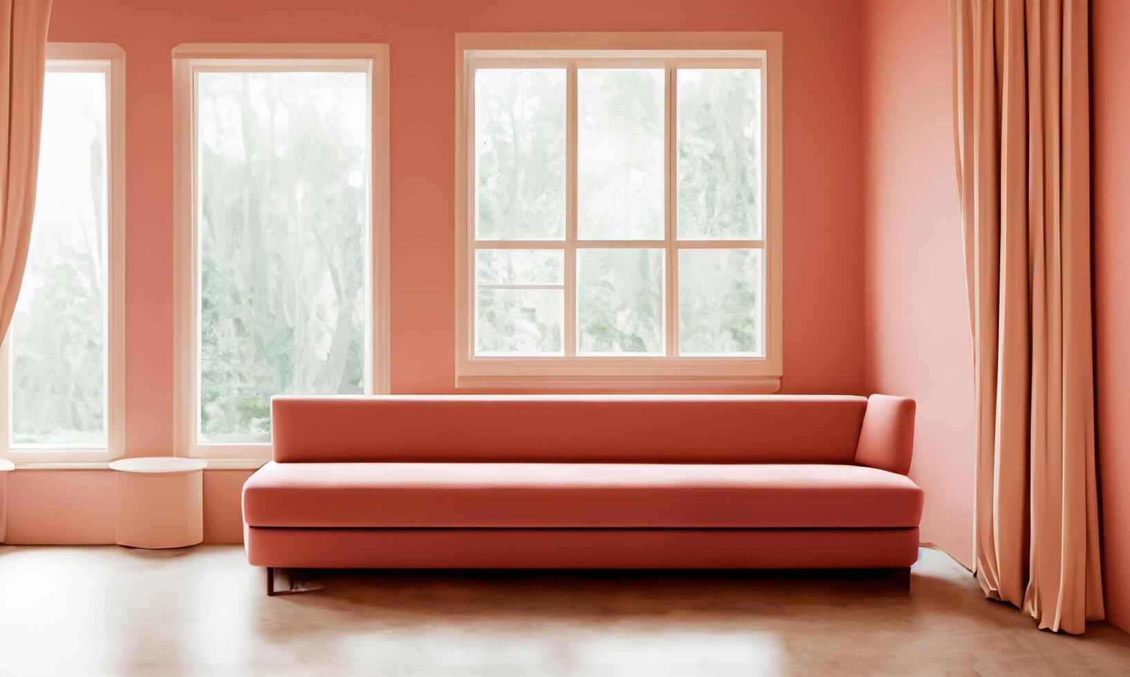 Minimalist background environment with pleasant atmosphere, especially for architects and interior decorators clean photo