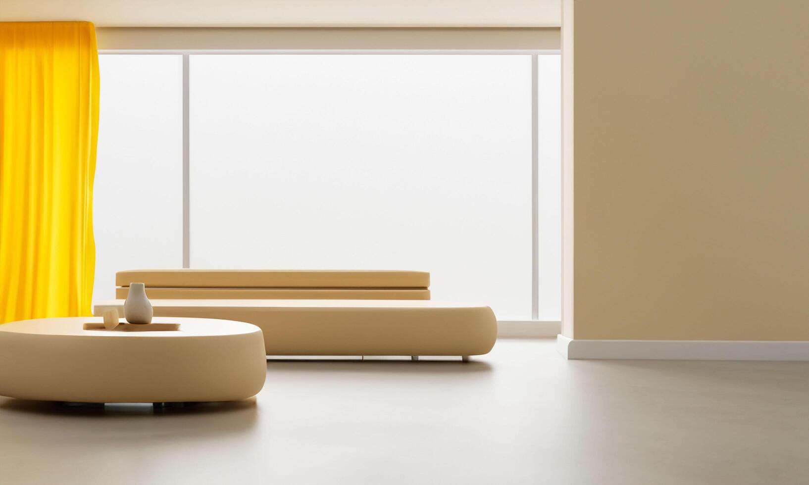 Minimalist background environment with pleasant atmosphere, especially for architects and interior decorators a photo