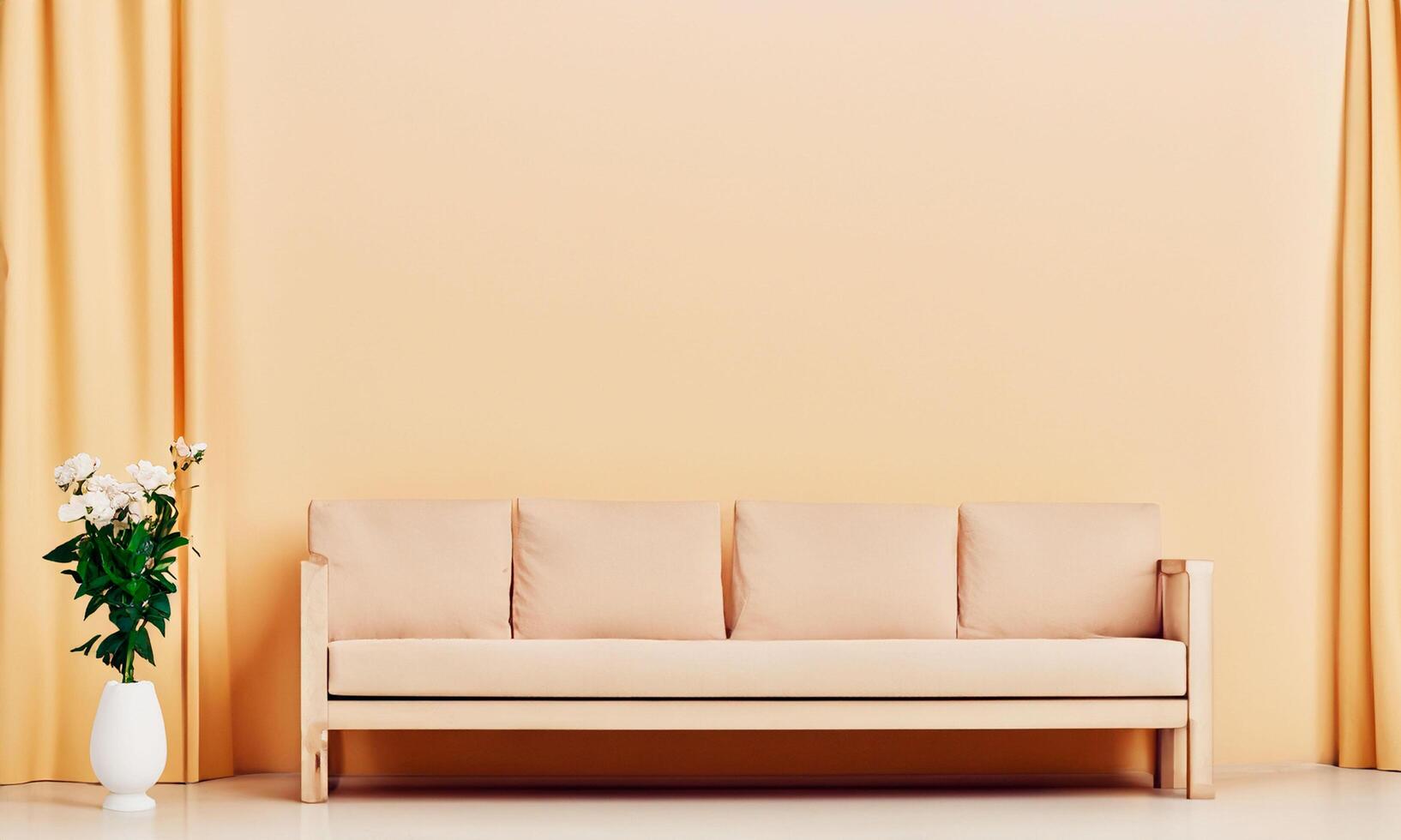 Minimalist background environment with pleasant atmosphere, especially for architects and interior decorators unique photo