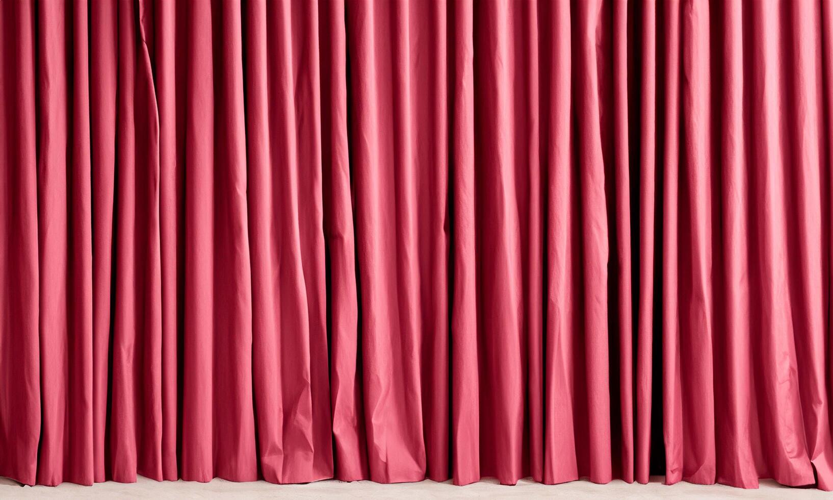 Minimalist curtain in special full frame for use by decorators and architects special collor photo