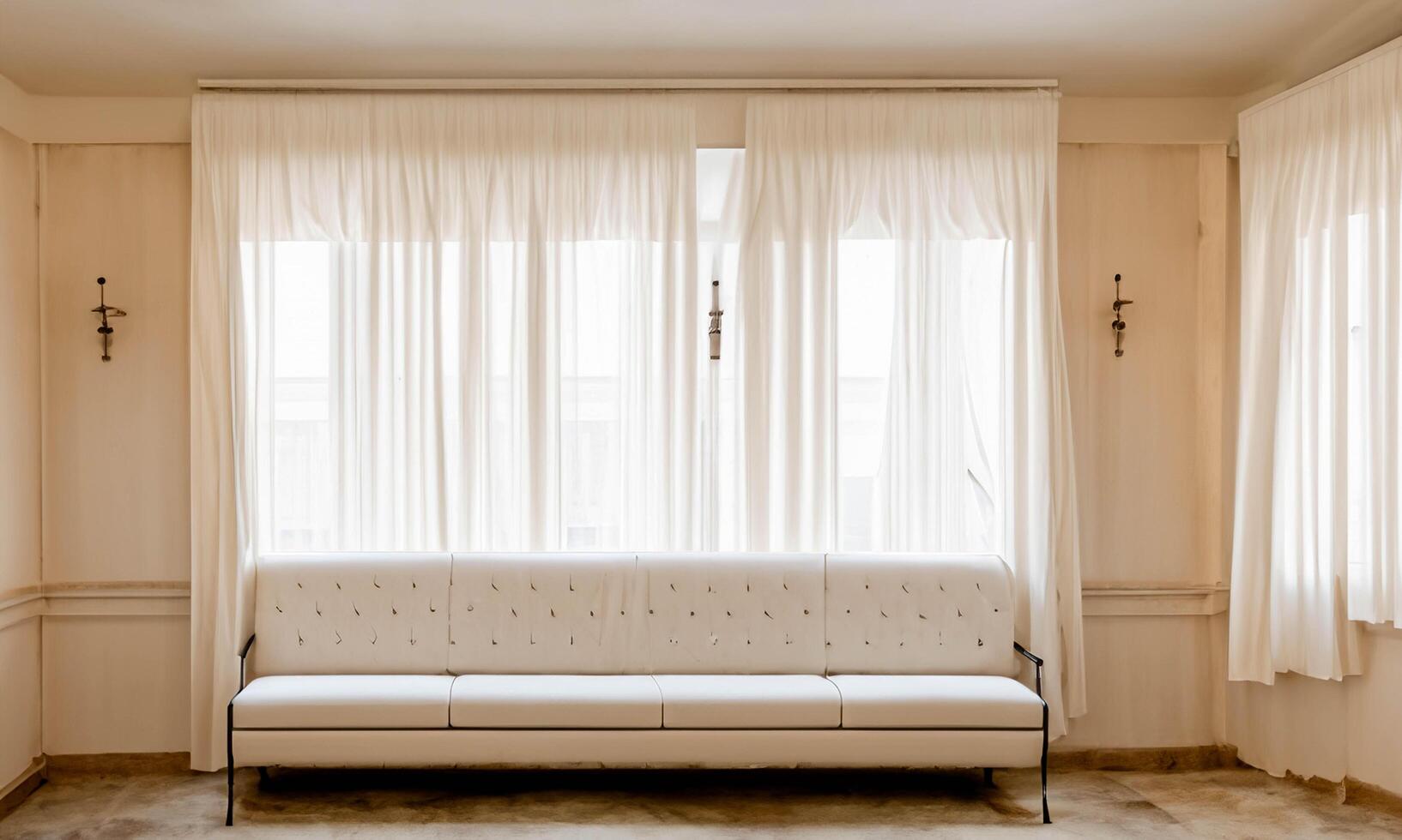 Minimalist background environment with pleasant atmosphere, especially for architects and interior decorators panoramic photo