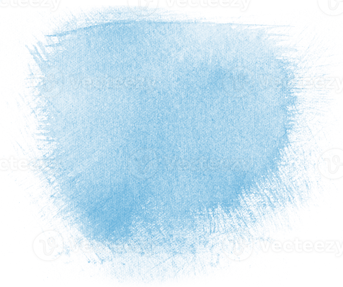 Watercolor blue background blotch png