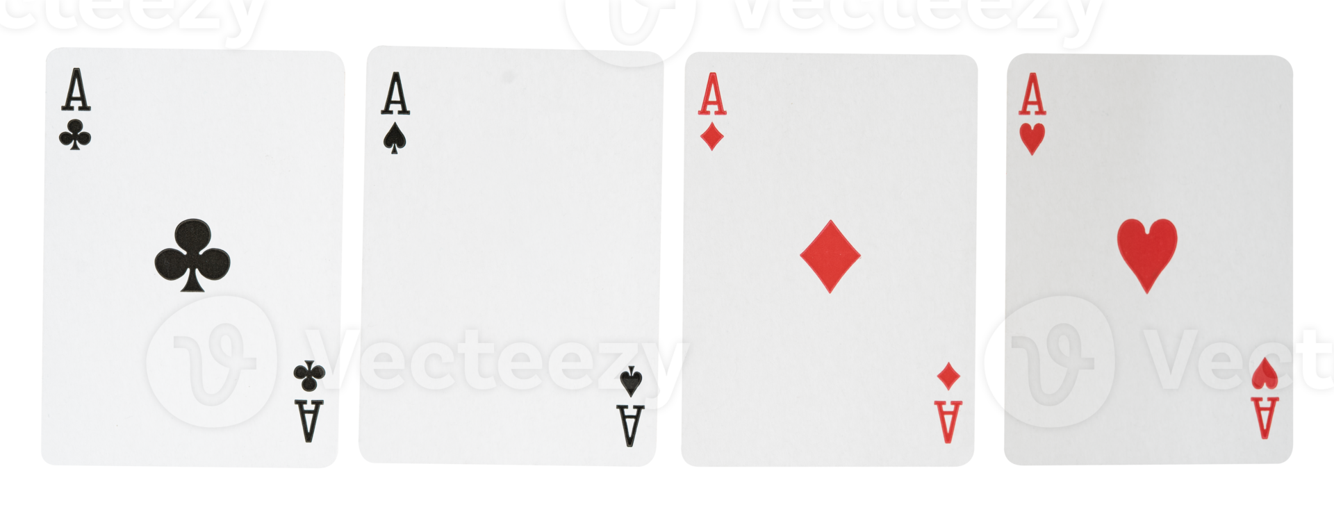 set of playing cards isolated png