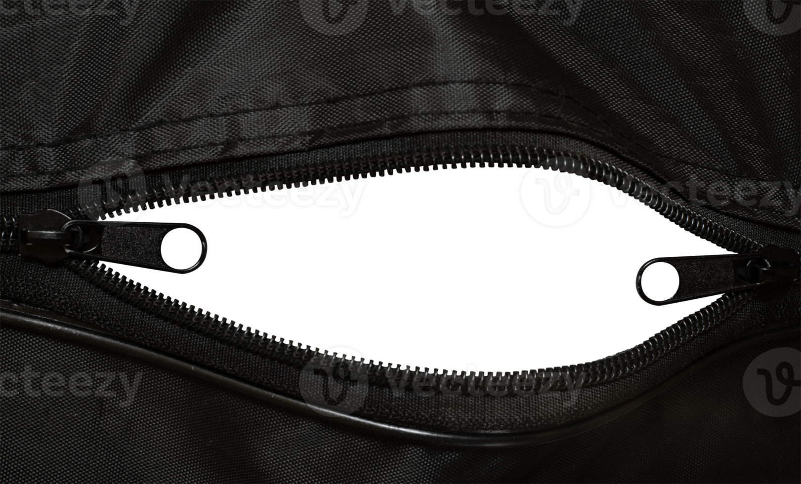 hole zipper on jacket copy space png