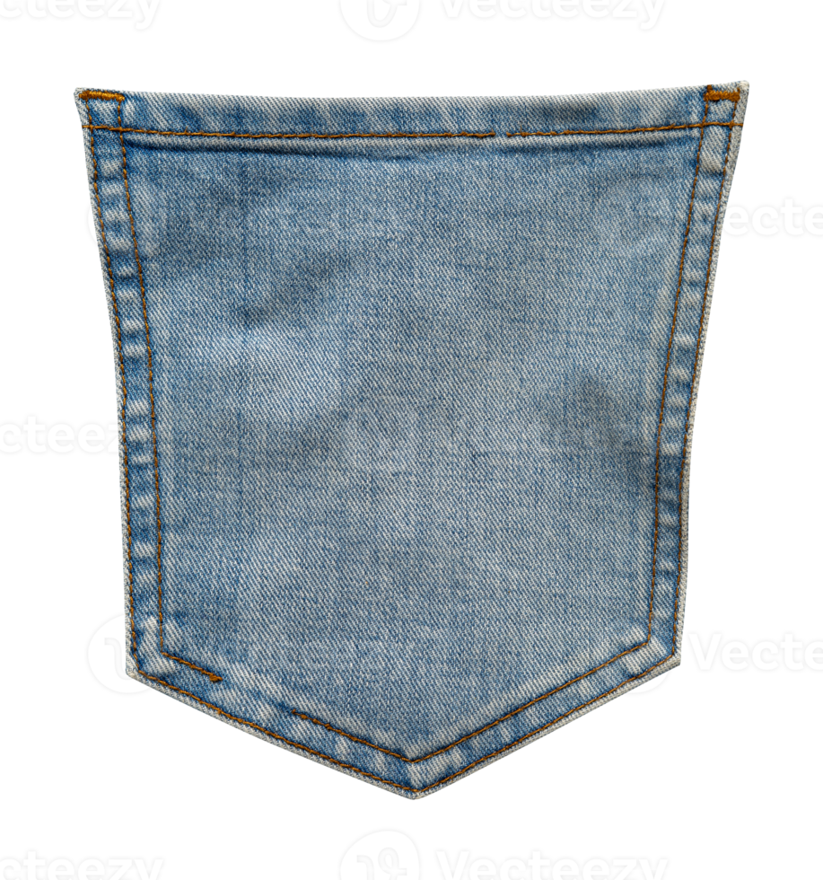 blue jeans pocket isolated png
