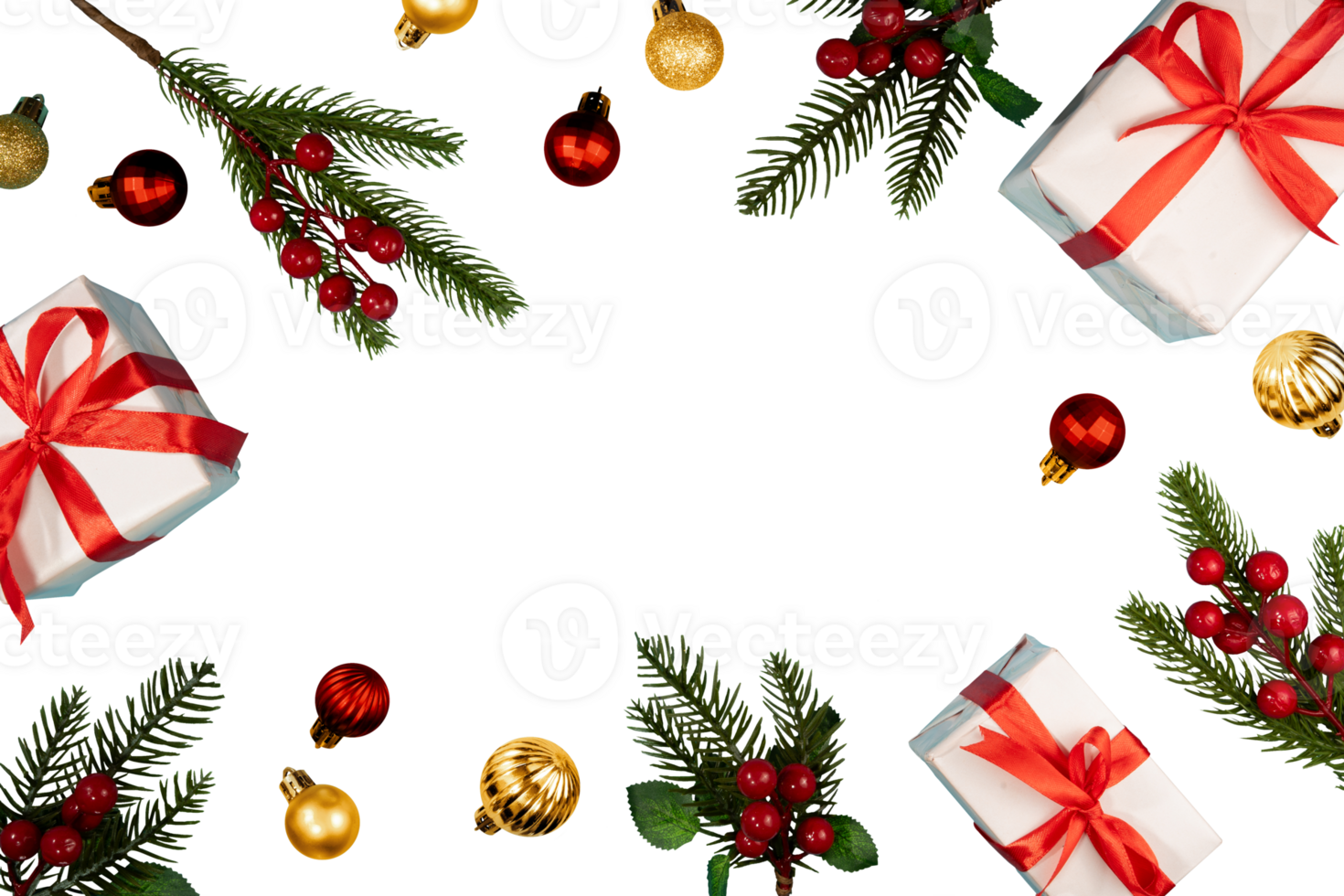 christmas gift boxes for frame banner png