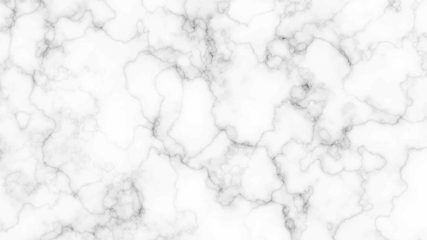 Close-Up White Marble Texture with Soft Gray Veins. Seamless Stone Background vector