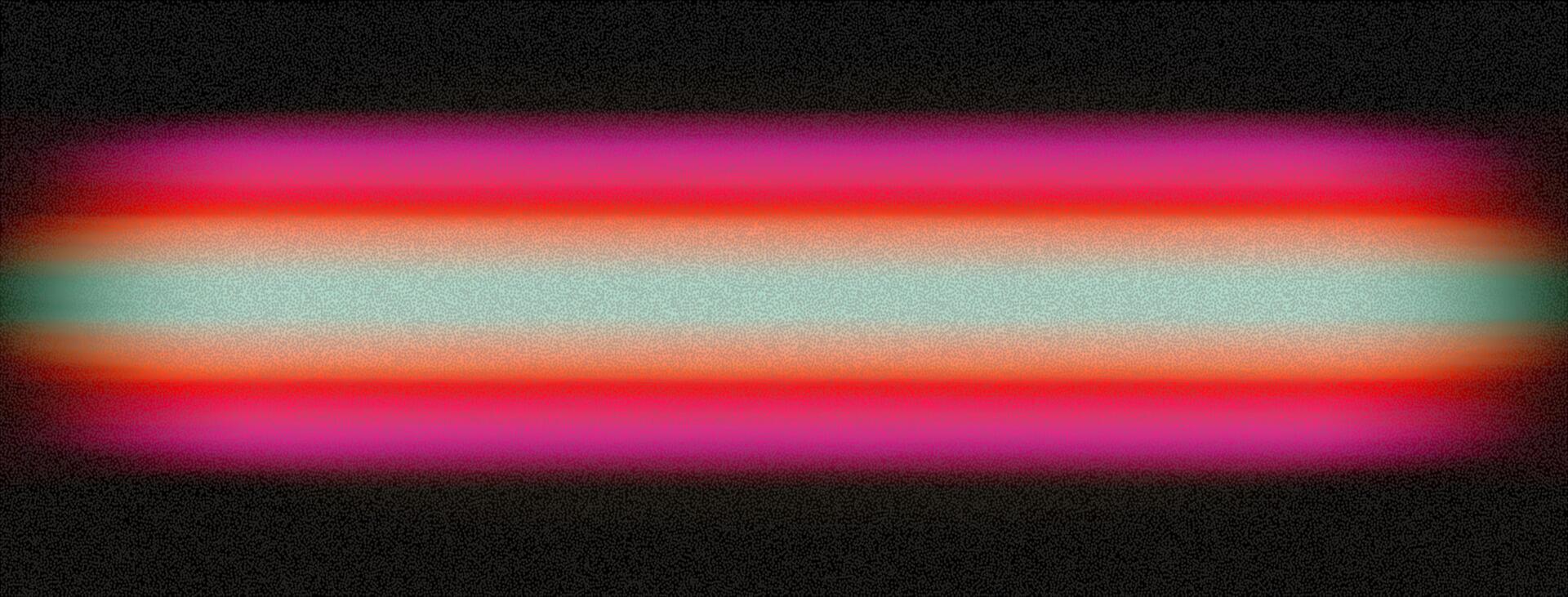 Grainy horizontal gradient background with retro vaporwave colors. Abstract noise texture with vivid red, pink, cyan and black stripes. Trendy digital art style for posters, album covers, and other. vector
