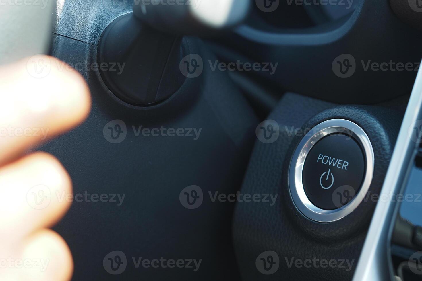 Smart key ignition system in a modern vehicle photo