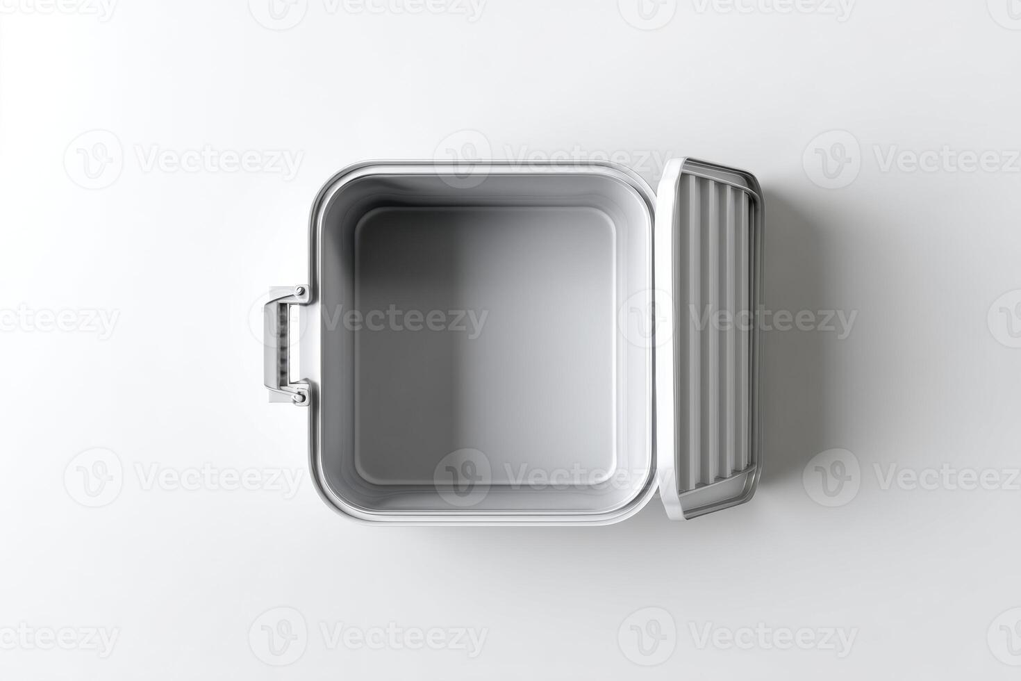 Open Empty Case 3D Render photo