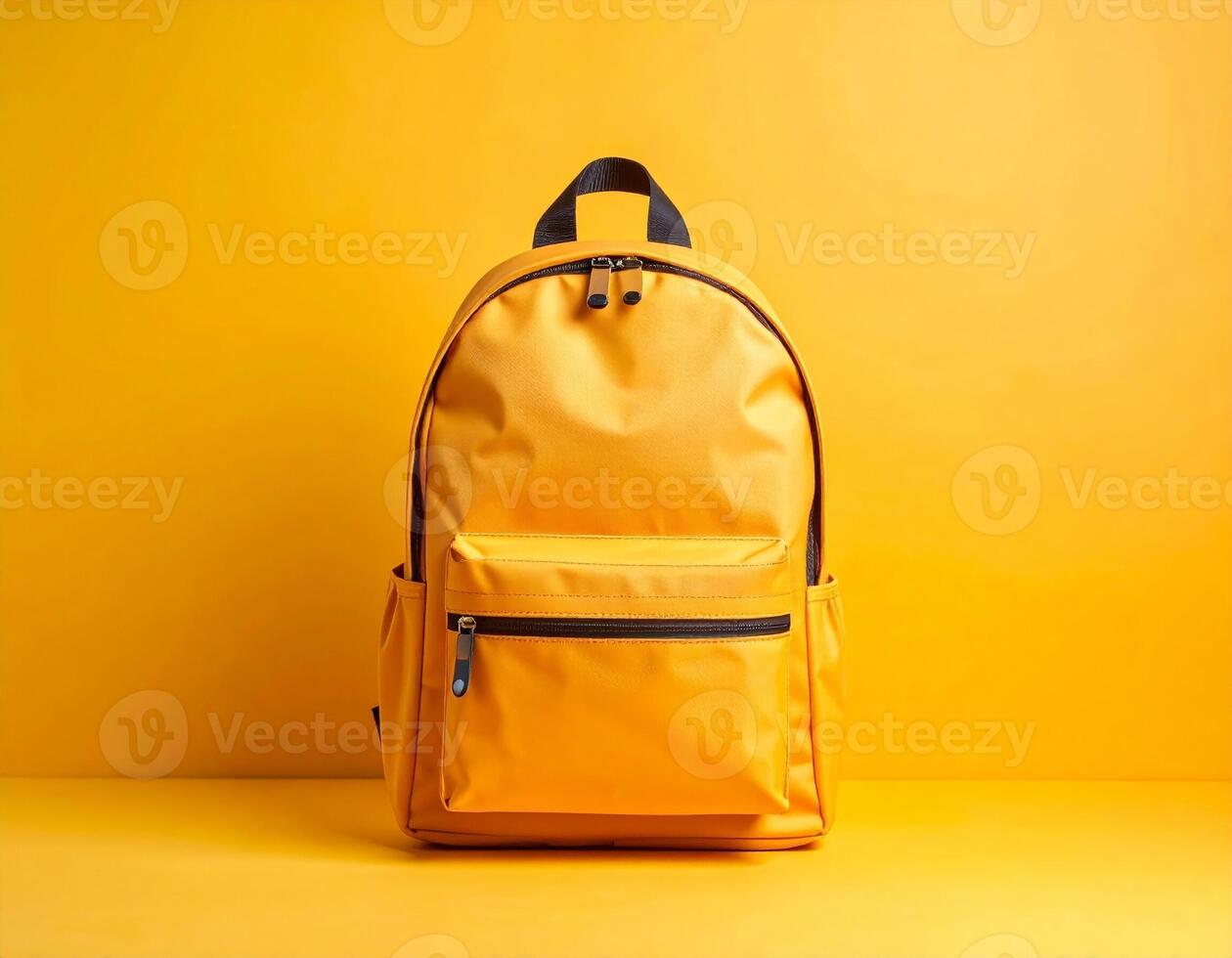 Front View of New Backpack in Studio Light photo