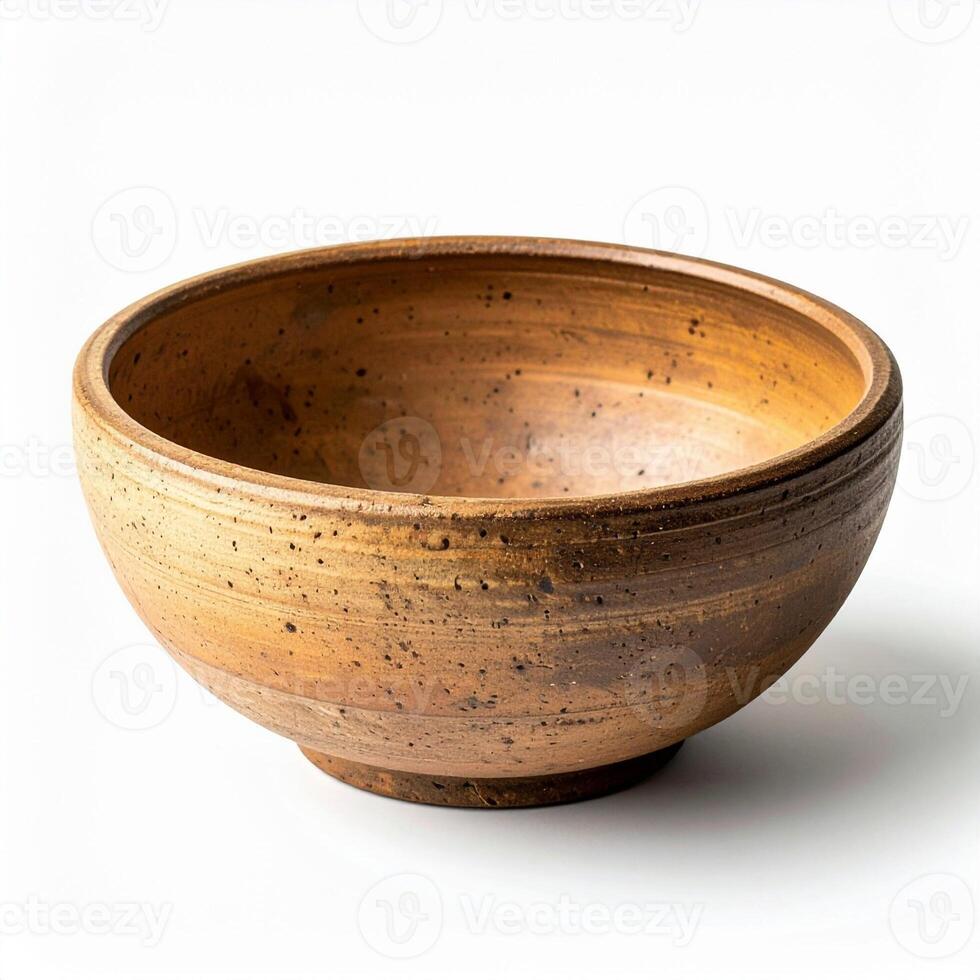Handcrafted Earthy Clay Bowl with Subtle Texture Version One photo