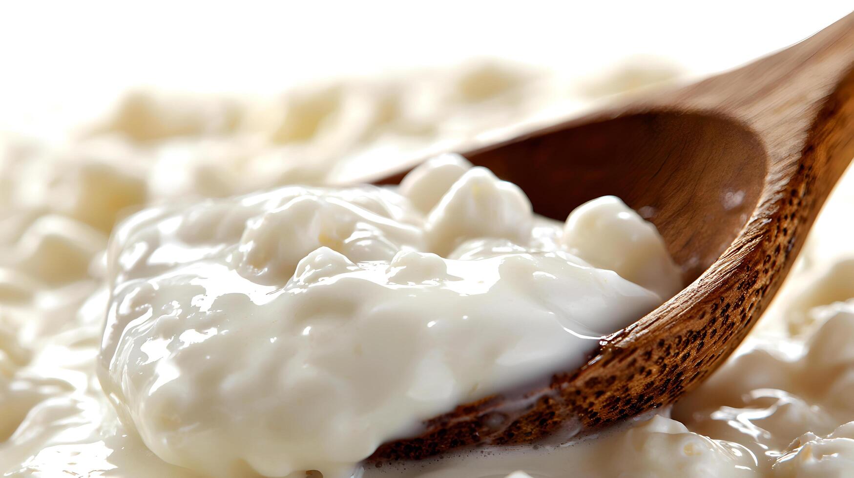 Yogurt is a great source of calcium and protein photo