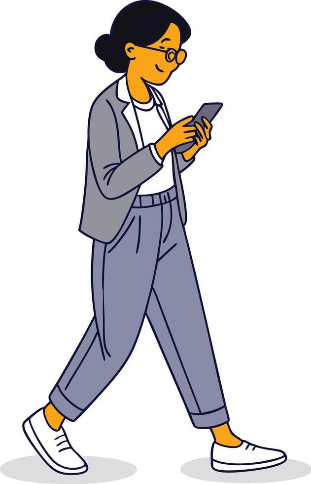 A Woman business vector