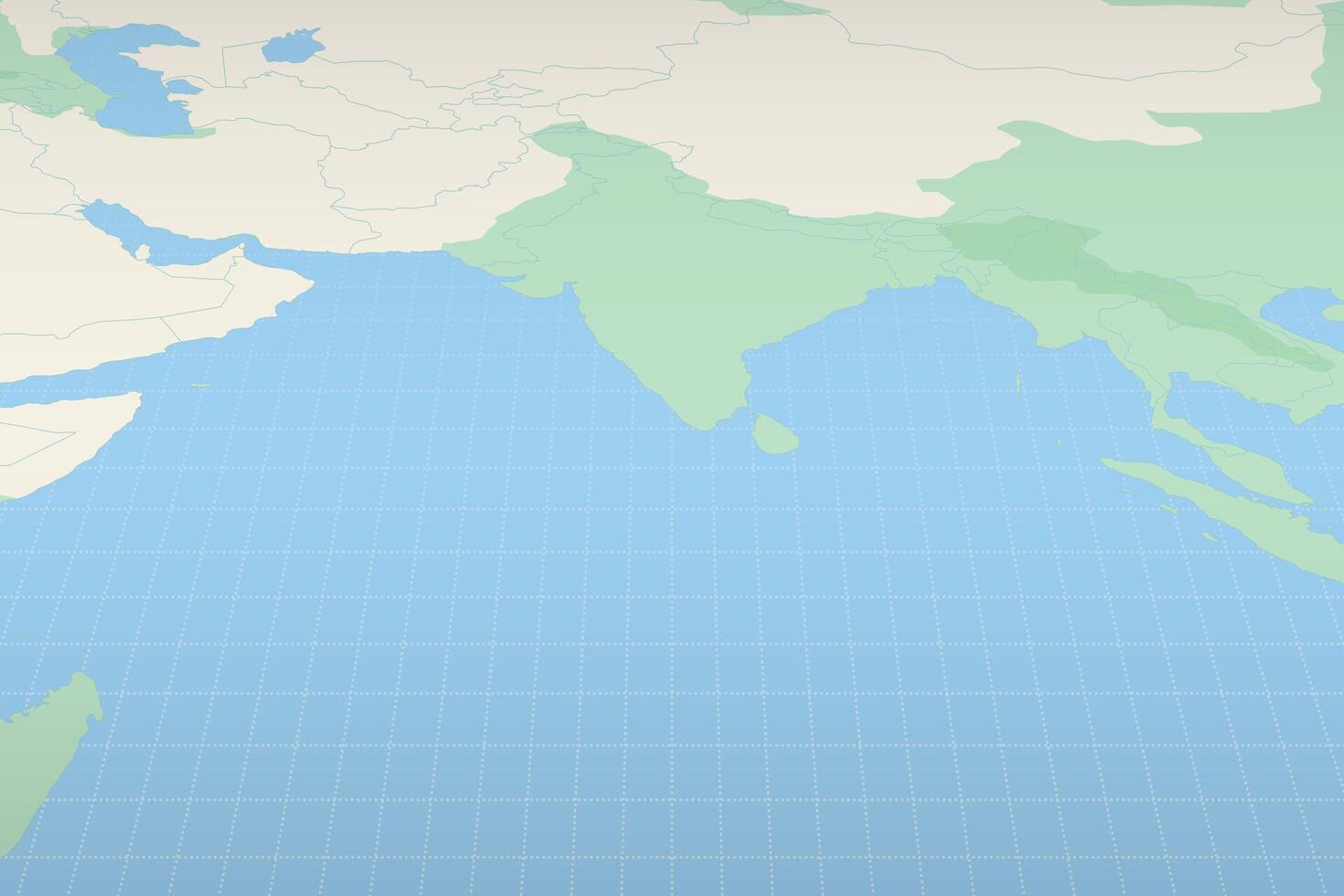 Maldives highlighted on a detailed map, geographic location of Maldives. vector