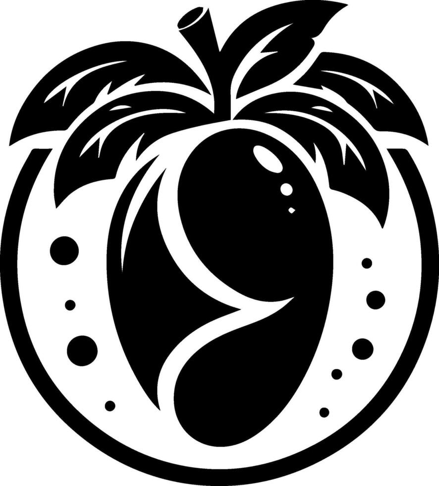 Mango logo design vector