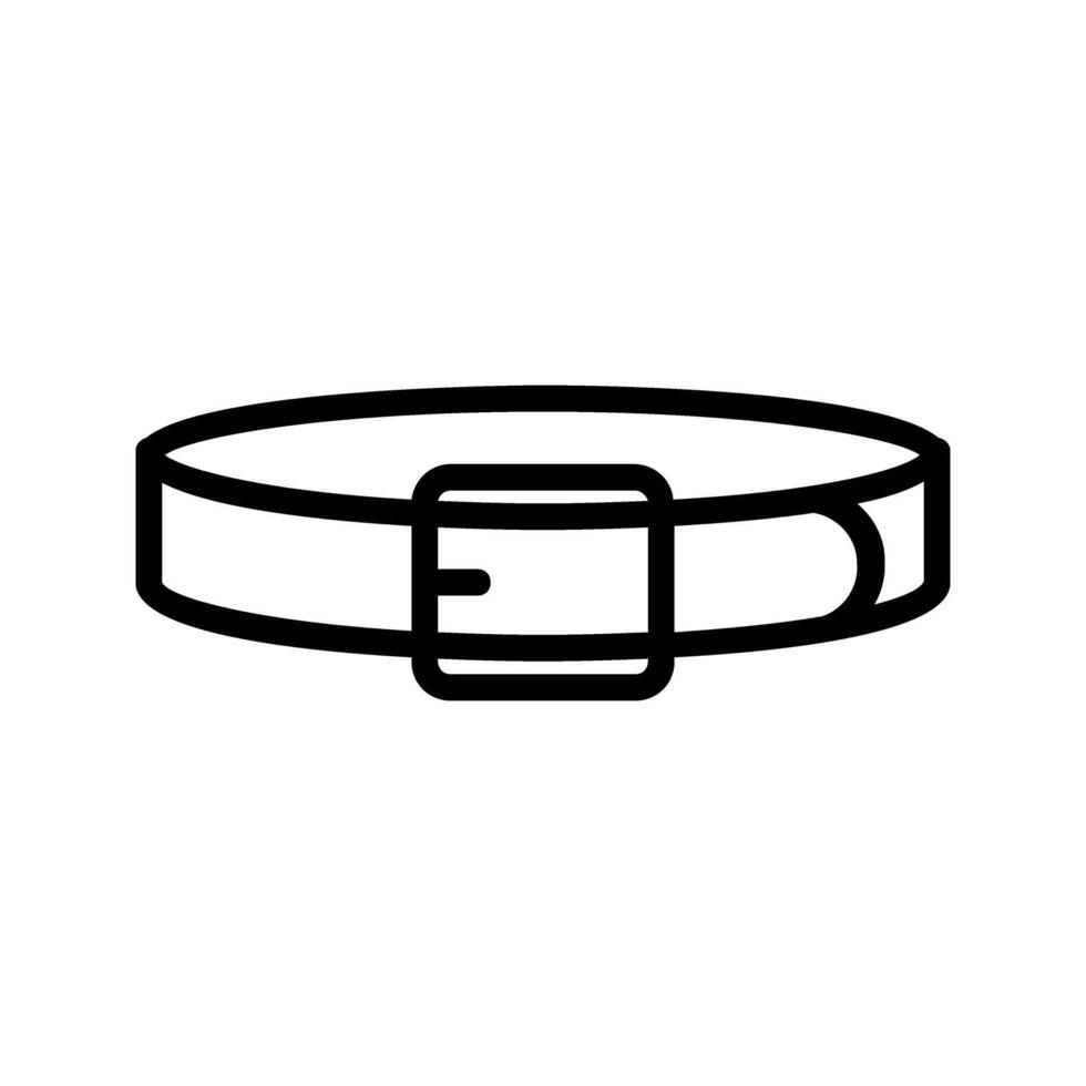 Sleek Belt Icon vector