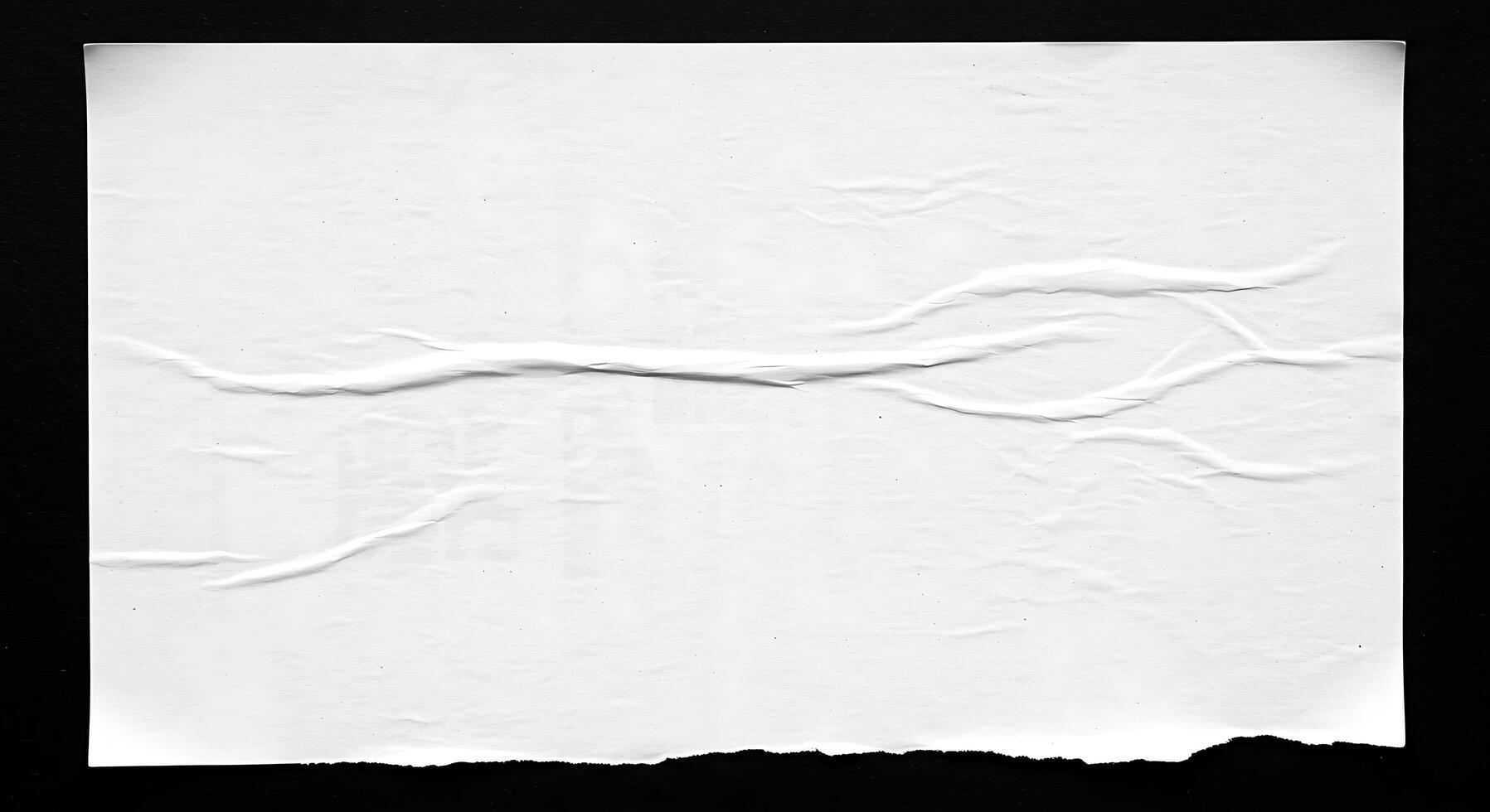 A piece of white paper with a piece of paper on it photo