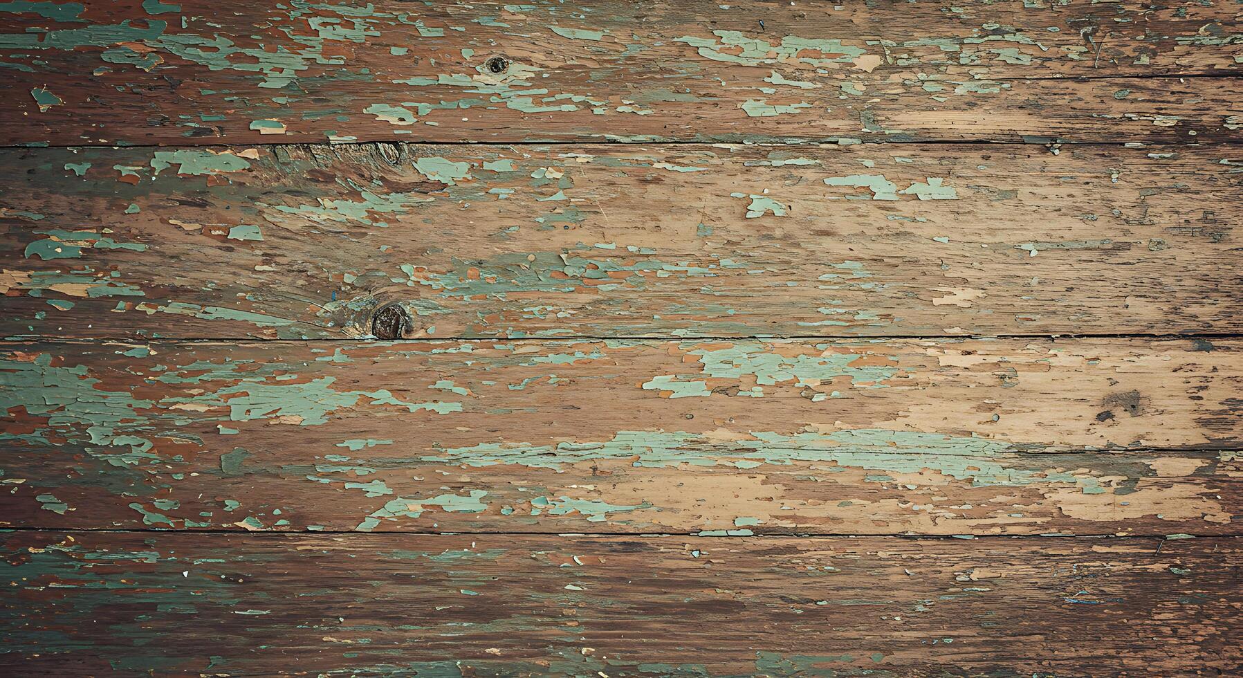 Old wooden texture background with paint peeling off photo