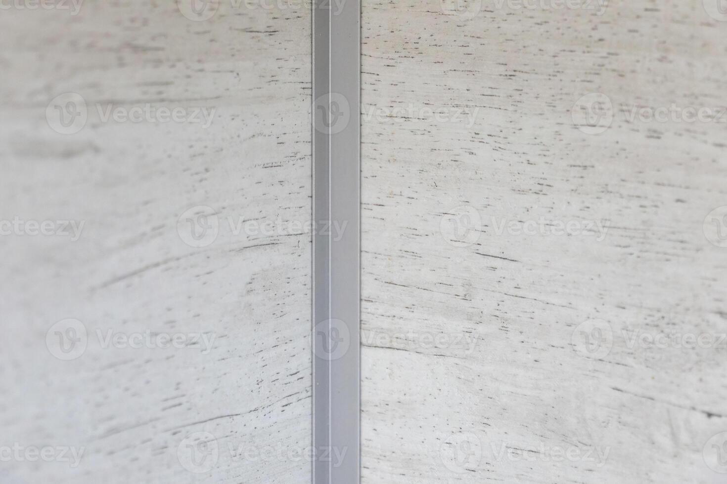 Corner aluminum trim for wall panel joint connection photo
