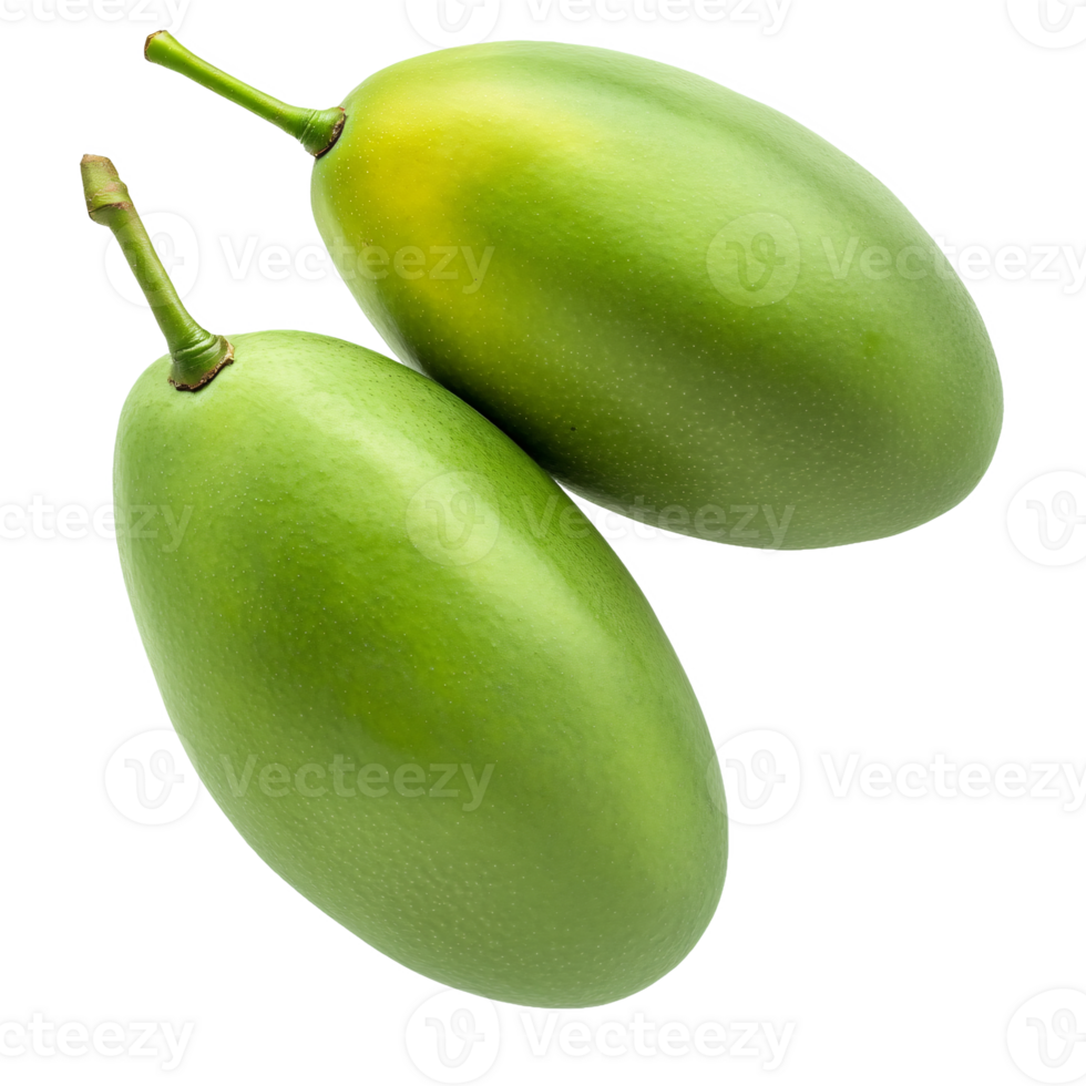 High-quality mango arrangement on see-through base png
