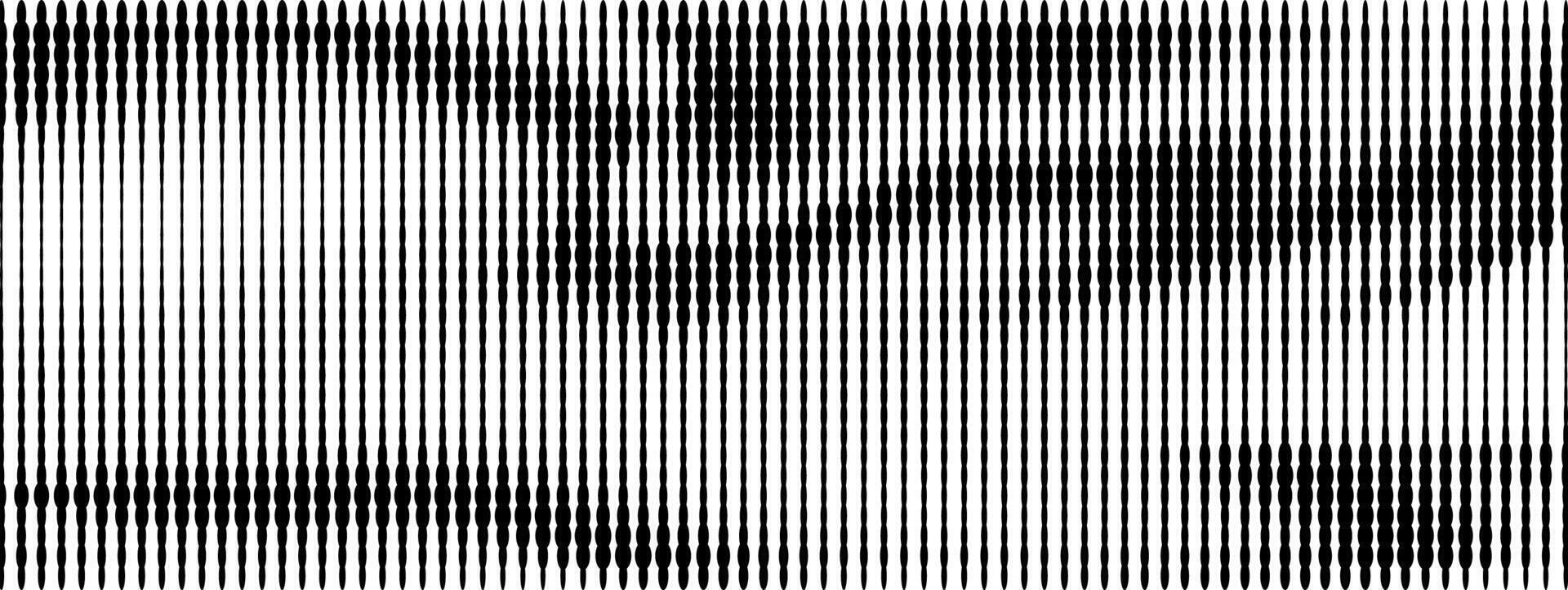 Old Television Screen. Vertical lines create an optical illusion vector