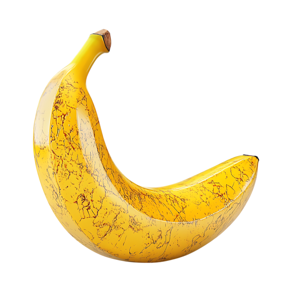 a banana is shown on a transparent background png