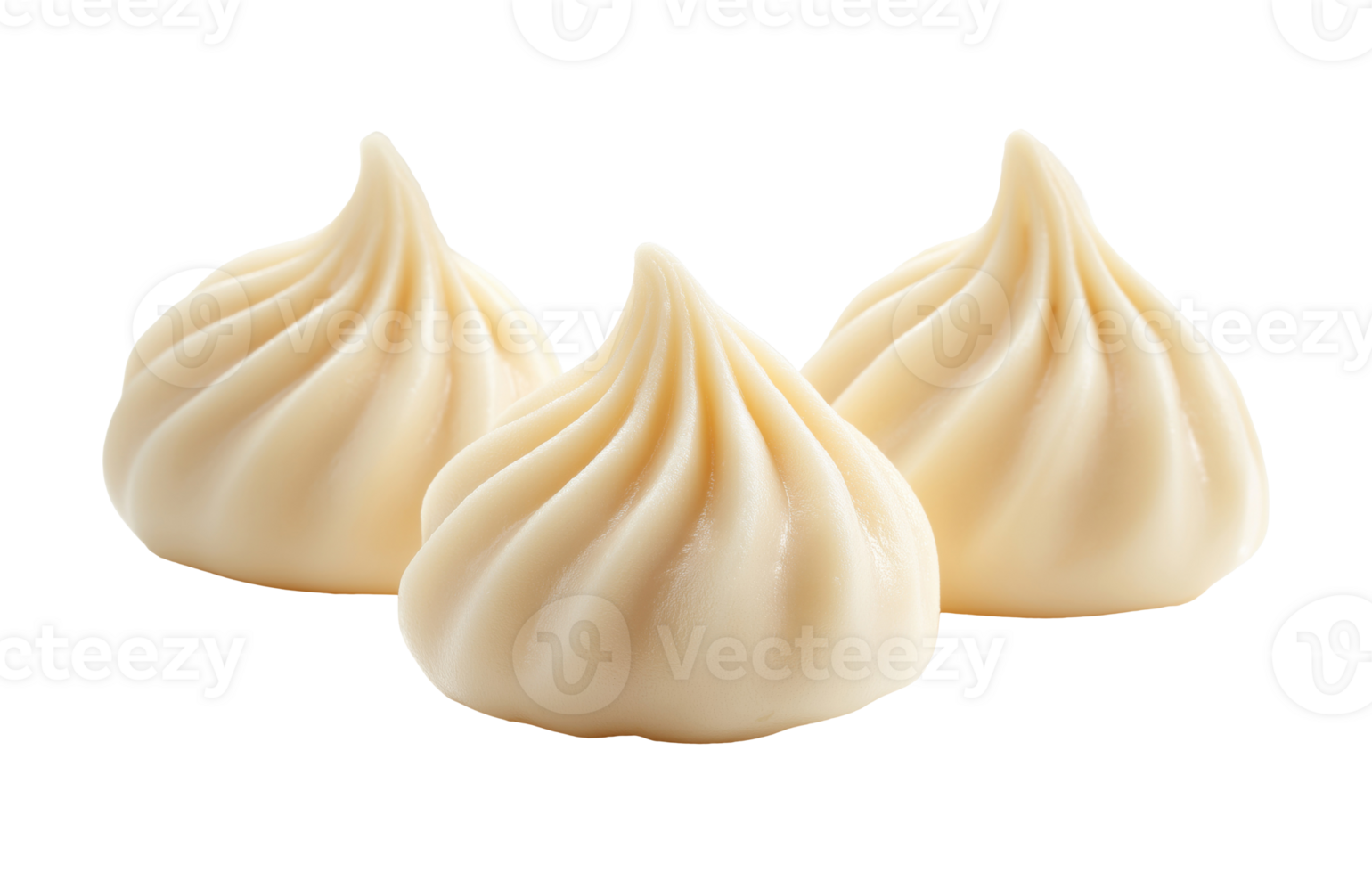 Small dumplings isolated on transparent background png