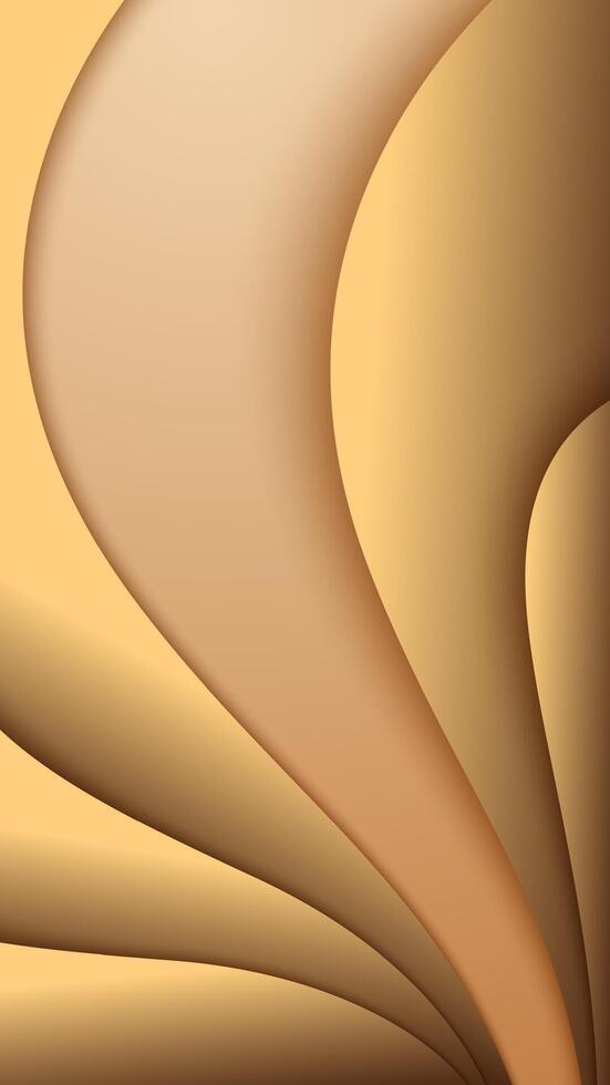 Cream gradient abstract background vector