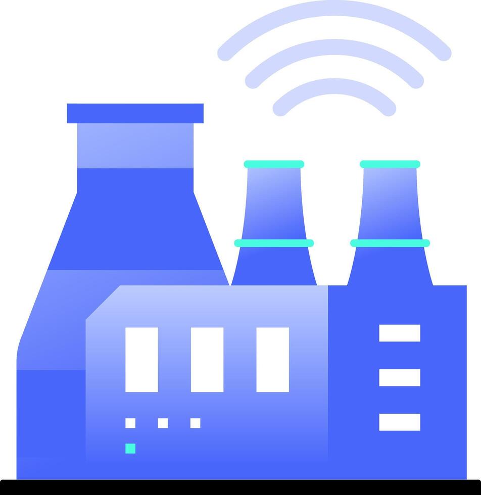 Smart Manufacturing and Industry Smart Manufacturing and Industry Icon Illustration vector
