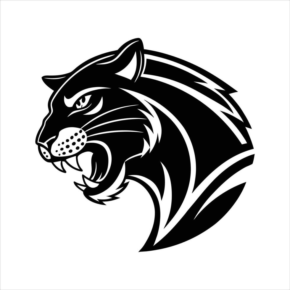 Leopard Mascot on White Background vector