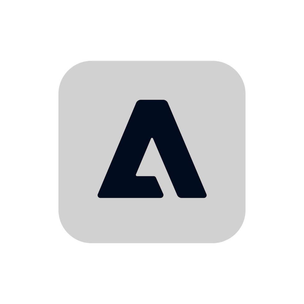 Adobe Analytics Icon, App Logo Editable , Transparent Background, Premium Social Media Design for Digital Download png