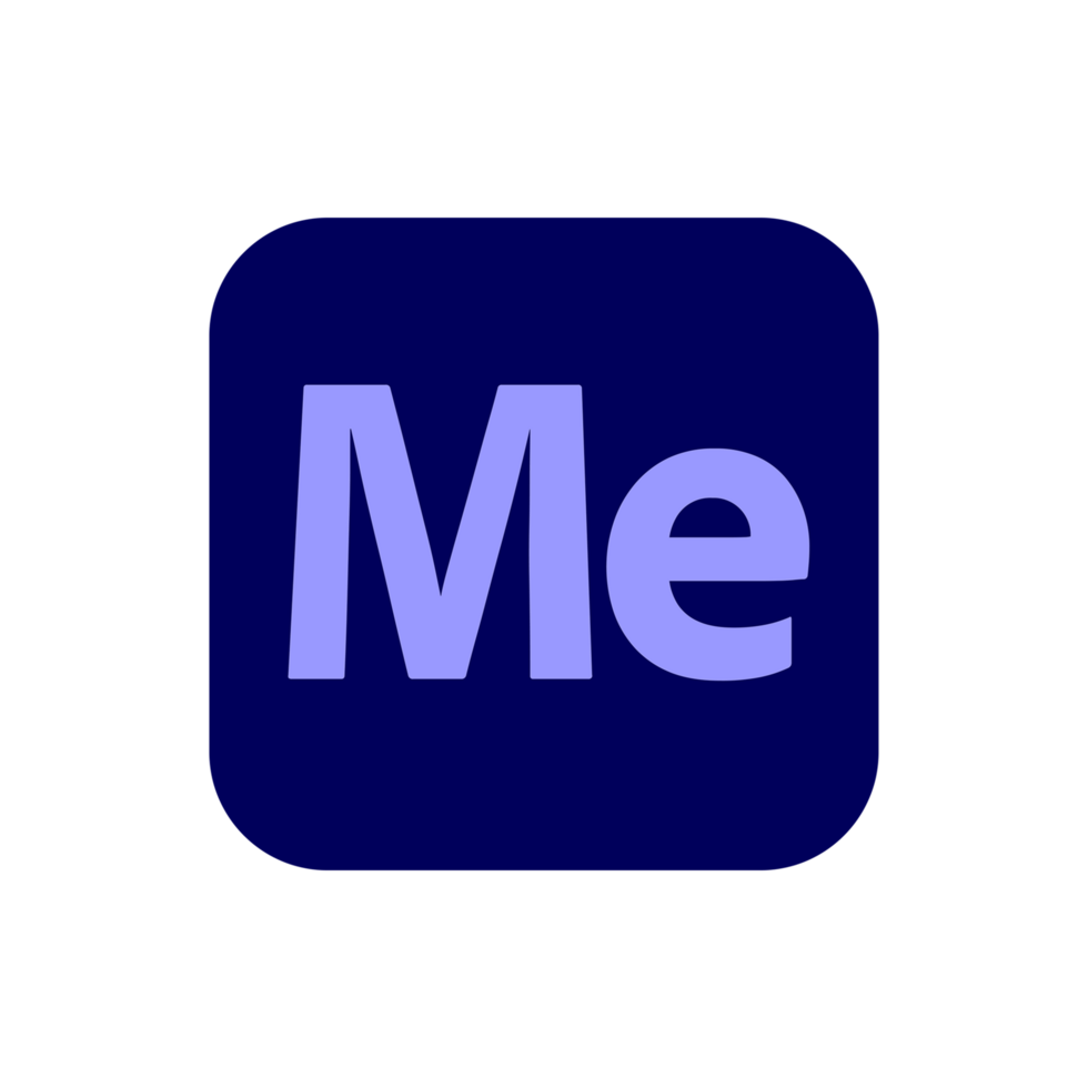 Adobe Media Encoder Icon, App Logo Editable , Transparent Background, Premium Social Media Design for Digital Download png
