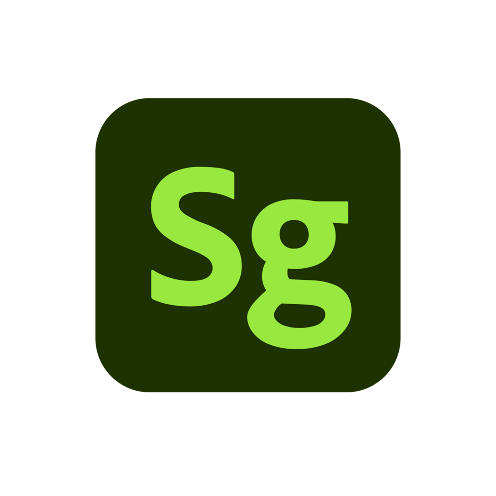Adobe Substance 3D Stager Icon, App Logo Editable Transparent Background, Premium Social Media Design for Digital Download png